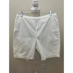 Caslon White Shorts Side Pockets Size 10P